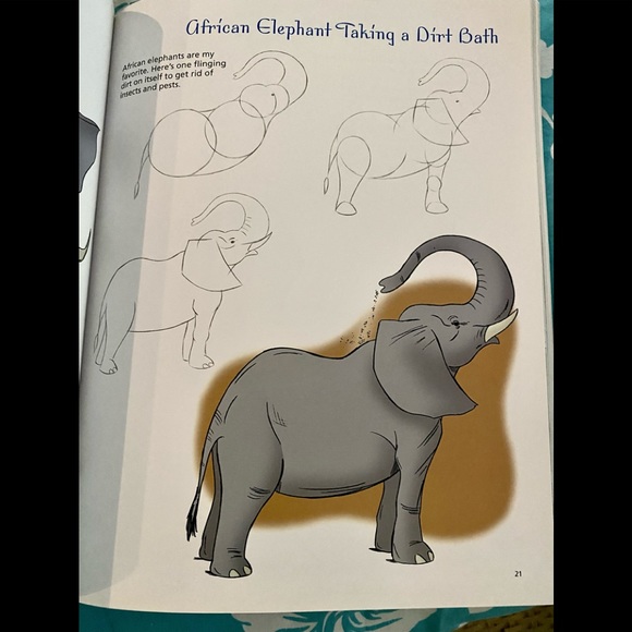 DRAW ANIMALS Big Clean Art Books🦒 Brand New! - Picture 3 of 5